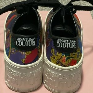 Versace Jeans Couture Multicolor Platform Sneakers